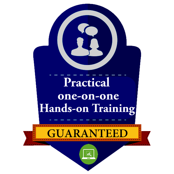 HANDS ON TRAINING GUARANTEED